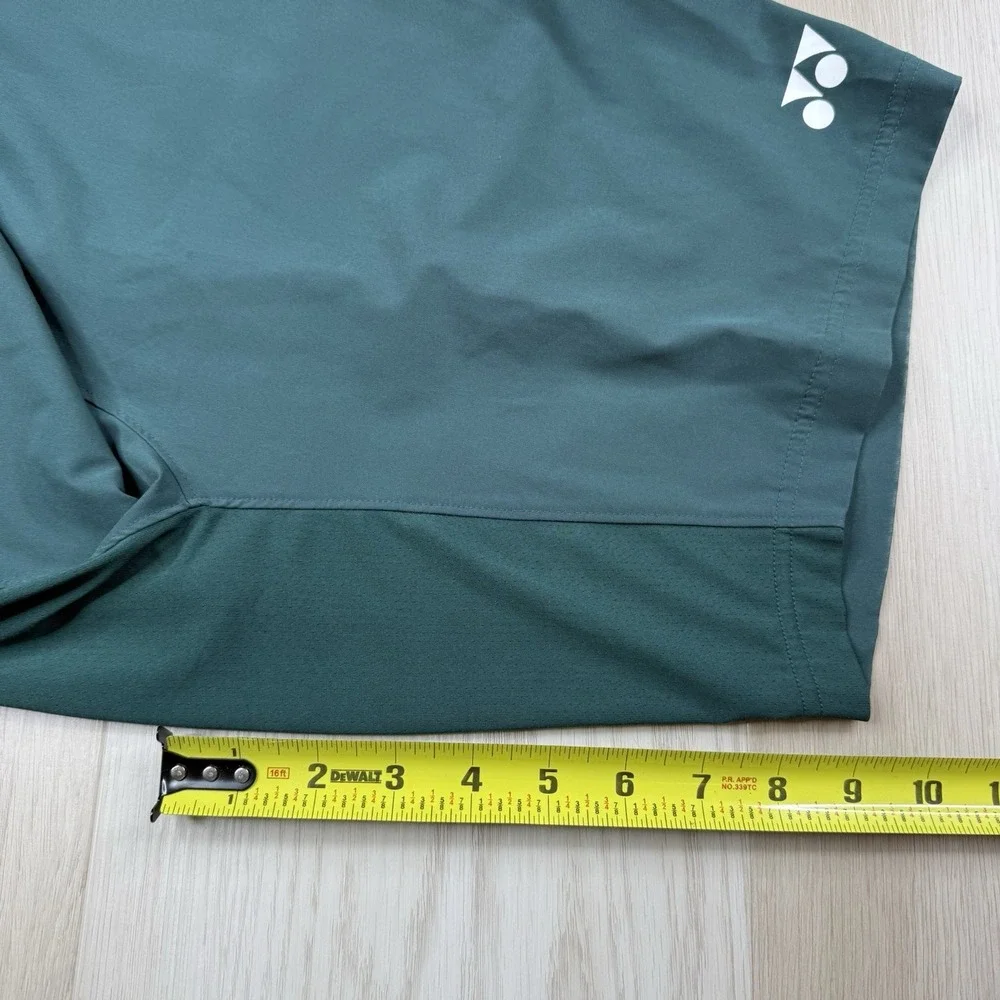 YONEX Badminton Shorts National Uniform Sports Green Very Cool Mens Medium US